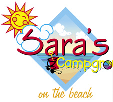Sara's Campground ... on the beach